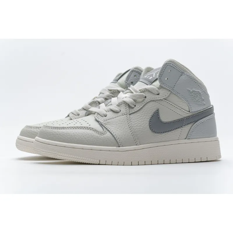 Bstsneaker- Air Jordan 1 Mid Light Bone 852542-003 