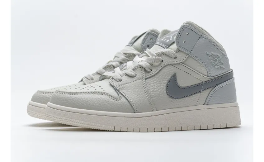 Bstsneaker- Air Jordan 1 Mid Light Bone 852542-003 