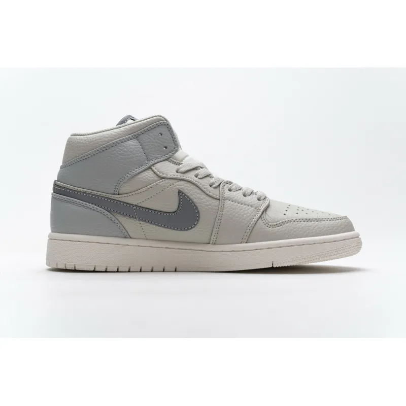 Bstsneaker- Air Jordan 1 Mid Light Bone 852542-003 