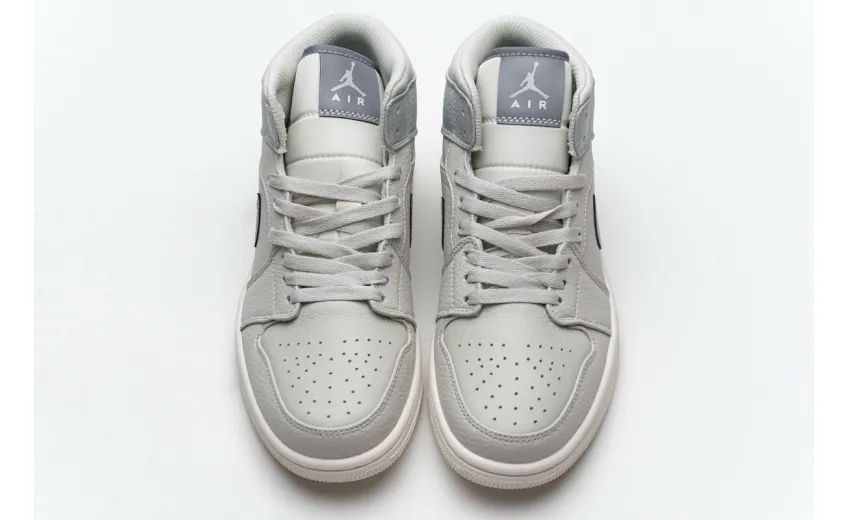 Bstsneaker- Air Jordan 1 Mid Light Bone 852542-003 