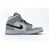 Bstsneaker- Air Jordan 1 Mid Light Smoke Grey 554724-092  