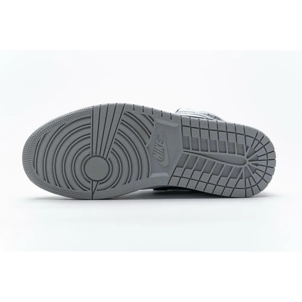 Bstsneaker- Air Jordan 1 Mid Light Smoke Grey 554724-092  