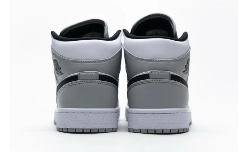 Bstsneaker- Air Jordan 1 Mid Light Smoke Grey 554724-092  