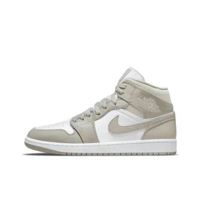 Bstsneaker- Air Jordan 1 Mid Linen 554724-082 01