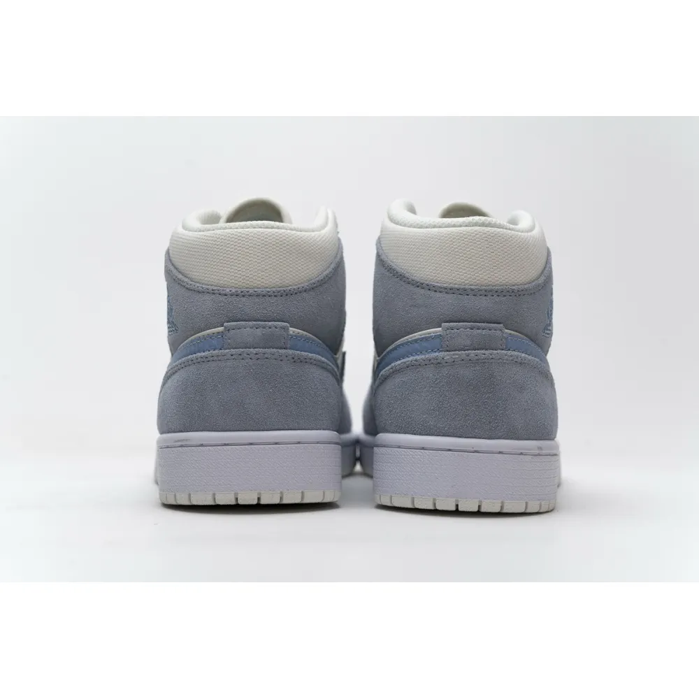 Bstsneaker- Air Jordan 1 Mid Mixed Textures Blue DA4666-100 