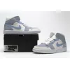 Bstsneaker- Air Jordan 1 Mid Mixed Textures Blue DA4666-100 