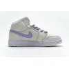 Bstsneaker- Air Jordan 1 Mid Multi-Color Swoosh Phantom (GS) 555112-035 