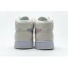 Bstsneaker- Air Jordan 1 Mid Multi-Color Swoosh Phantom (GS) 555112-035 
