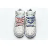 Bstsneaker- Air Jordan 1 Mid Multi-Color Swoosh Phantom (GS) 555112-035 