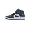 Bstsneaker- Air Jordan 1 Mid Obsidian Sanded Purple 554724-445 