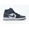 Bstsneaker- Air Jordan 1 Mid Obsidian Sanded Purple 554724-445 