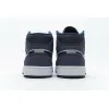 Bstsneaker- Air Jordan 1 Mid Obsidian Sanded Purple 554724-445 