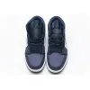 Bstsneaker- Air Jordan 1 Mid Obsidian Sanded Purple 554724-445 