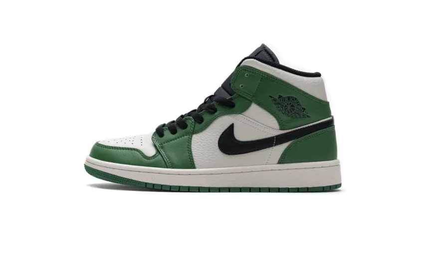 Bstsneaker- Air Jordan 1 Mid Pine Green 852542-301 