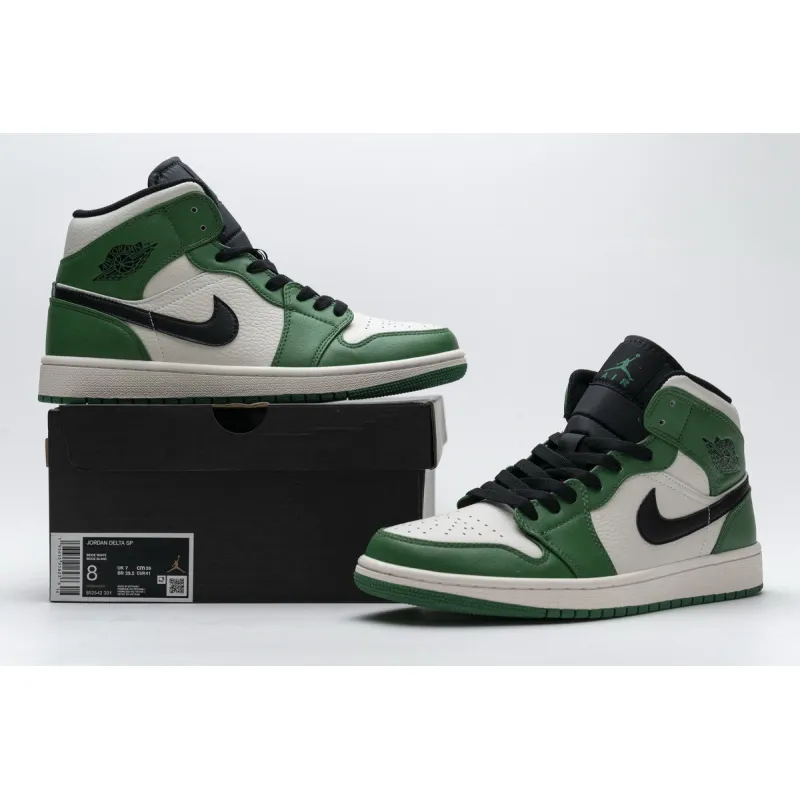 Bstsneaker- Air Jordan 1 Mid Pine Green 852542-301 