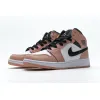 Bstsneaker- Air Jordan 1 Mid Pink Quartz (GS) 555112-603 