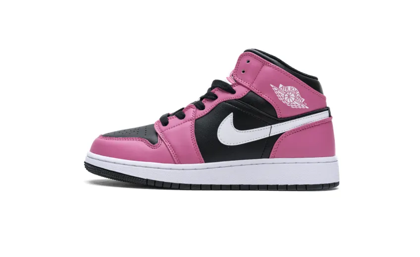 Bstsneaker- Air Jordan 1 Mid Pinksicle (GS) 555112-002 