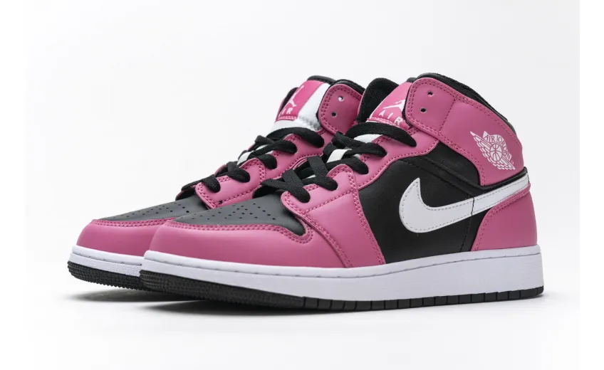 Bstsneaker- Air Jordan 1 Mid Pinksicle (GS) 555112-002 
