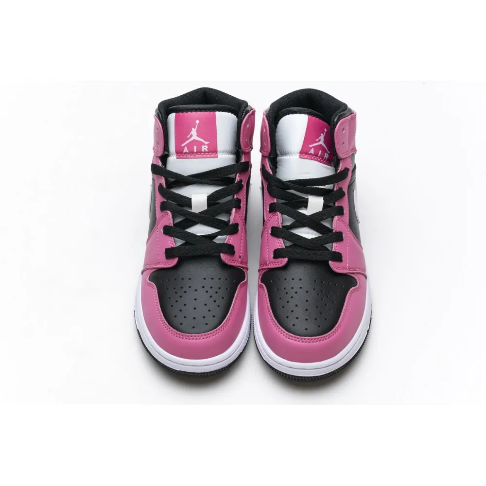 Bstsneaker- Air Jordan 1 Mid Pinksicle (GS) 555112-002 