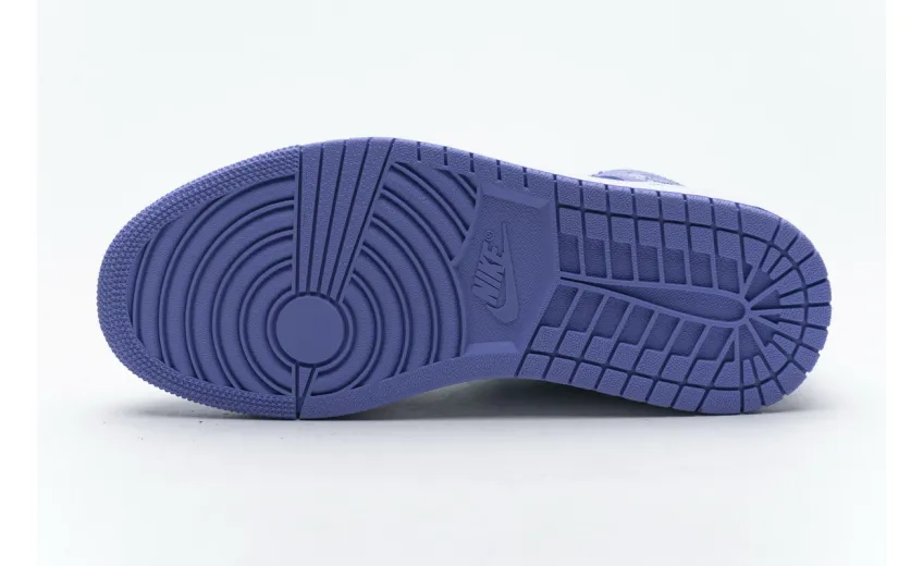 Bstsneaker- Air Jordan 1 Mid Purple Aqua (GS) 554725-500  