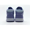 Bstsneaker- Air Jordan 1 Mid Purple Aqua (GS) 554725-500  