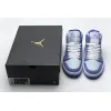 Bstsneaker- Air Jordan 1 Mid Purple Aqua (GS) 554725-500  