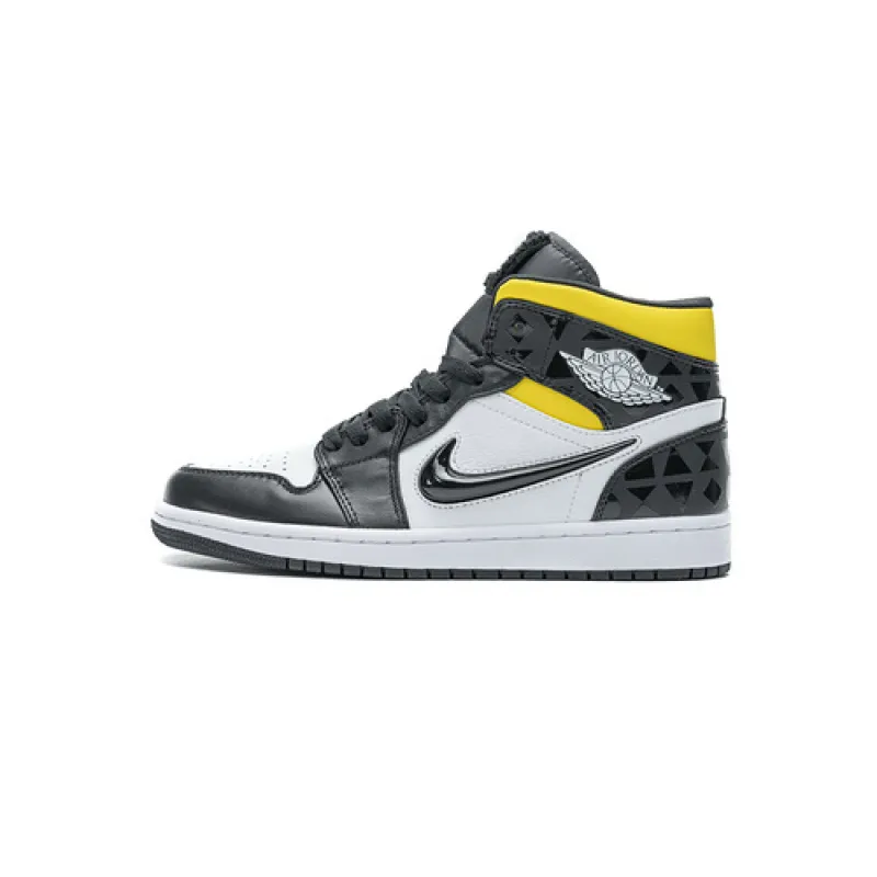 Bstsneaker- Air Jordan 1 Mid Quai54 (2019)  CJ9219-001 