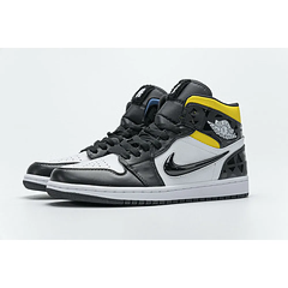 Bstsneaker- Air Jordan 1 Mid Quai54 (2019)  CJ9219-001 