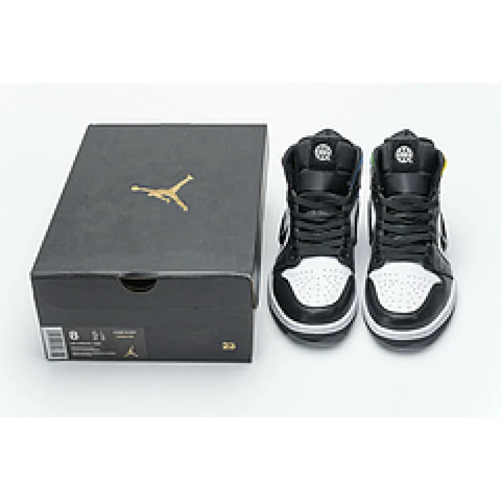 Bstsneaker- Air Jordan 1 Mid Quai54 (2019)  CJ9219-001 
