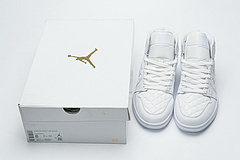 Bstsneaker- Air Jordan 1 Mid Quilted White (W) DB6078-100  