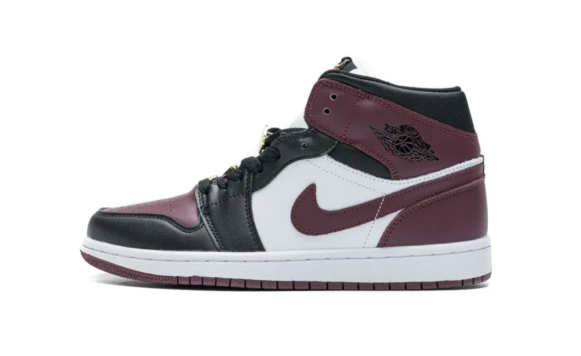Bstsneaker- Air Jordan 1 Mid SE Black Dark Beetroot (W) CZ4385-016  
