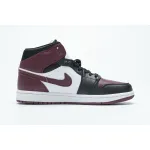 Bstsneaker- Air Jordan 1 Mid SE Black Dark Beetroot (W) CZ4385-016  