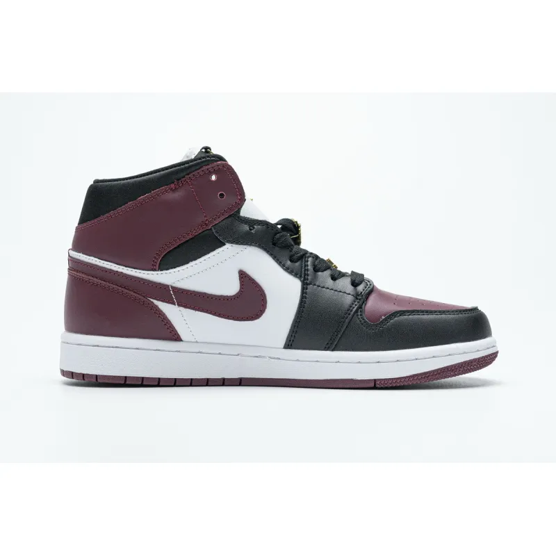 Bstsneaker- Air Jordan 1 Mid SE Black Dark Beetroot (W) CZ4385-016  