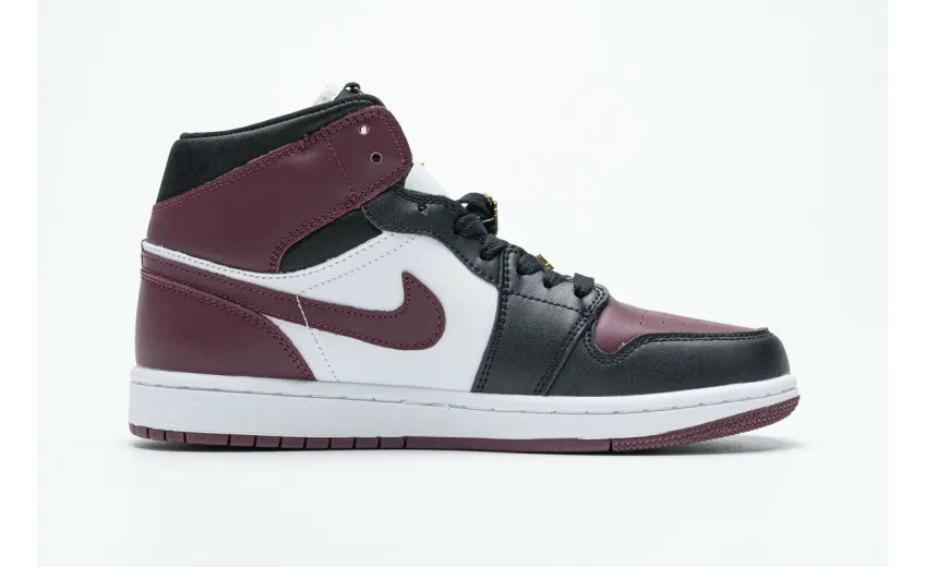 Bstsneaker- Air Jordan 1 Mid SE Black Dark Beetroot (W) CZ4385-016  
