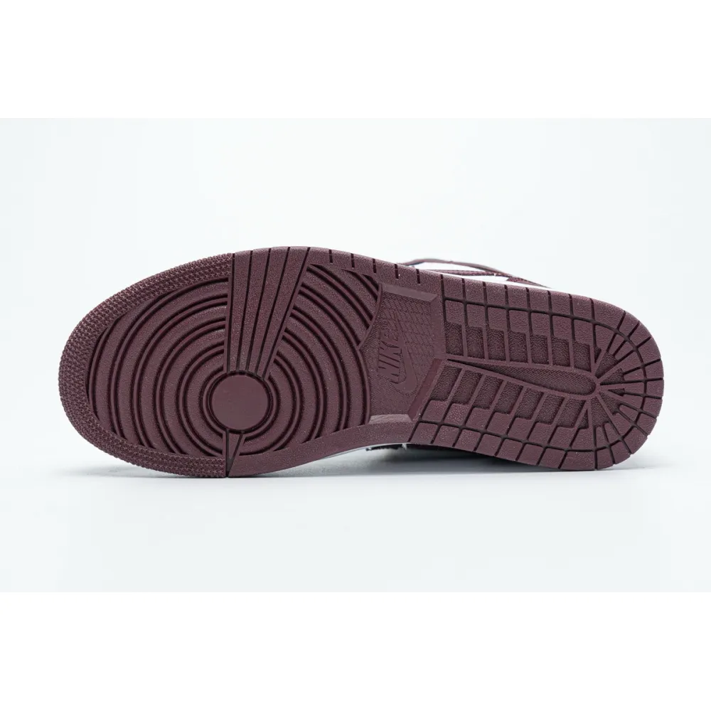 Bstsneaker- Air Jordan 1 Mid SE Black Dark Beetroot (W) CZ4385-016  