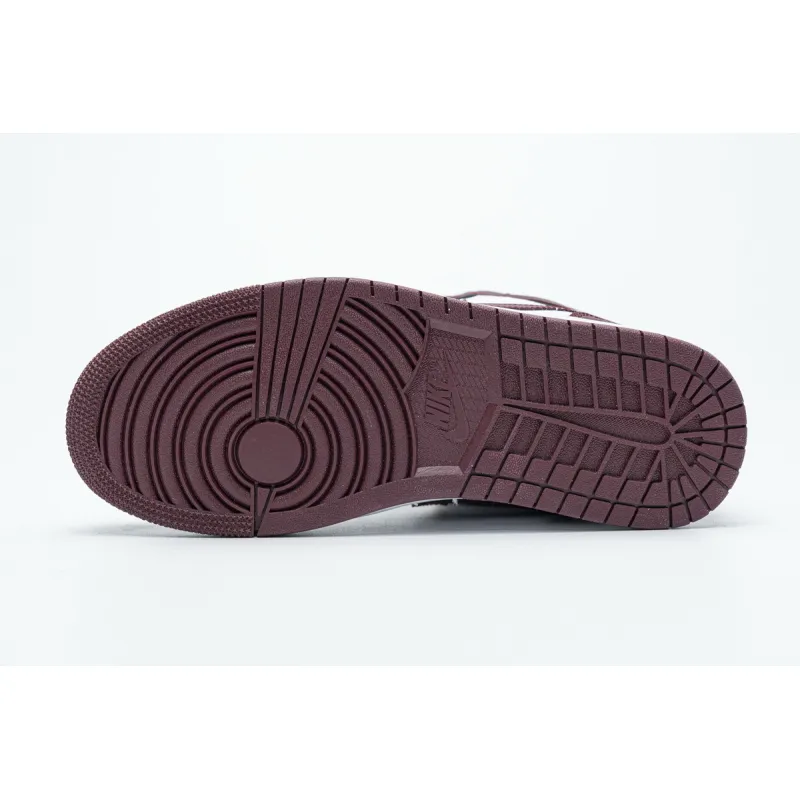 Bstsneaker- Air Jordan 1 Mid SE Black Dark Beetroot (W) CZ4385-016  