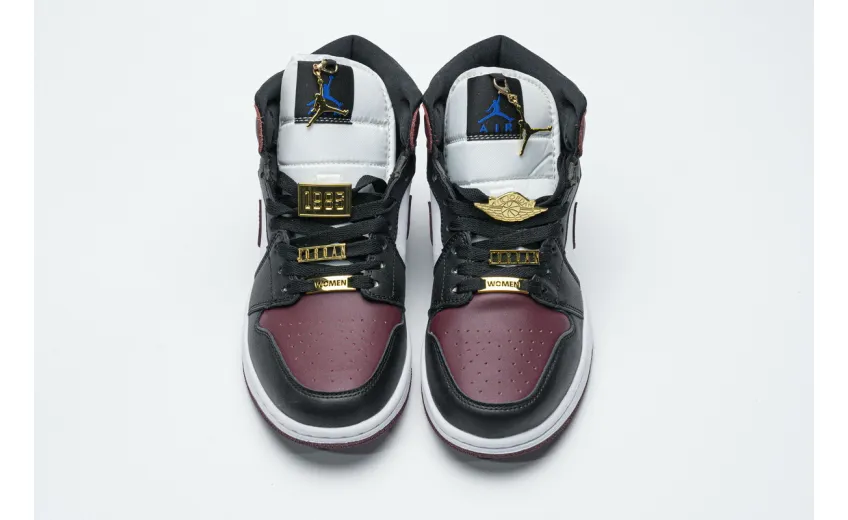 Bstsneaker- Air Jordan 1 Mid SE Black Dark Beetroot (W) CZ4385-016  