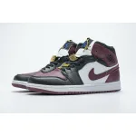 Bstsneaker- Air Jordan 1 Mid SE Black Dark Beetroot (W) CZ4385-016  