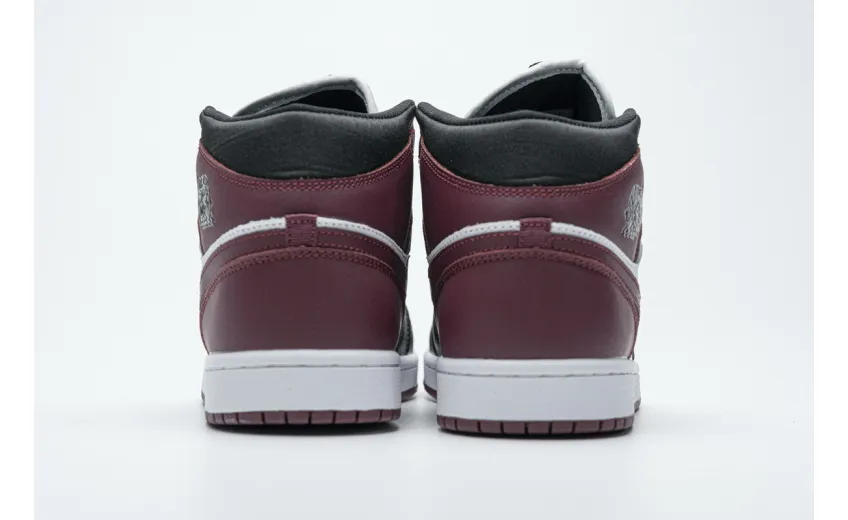 Bstsneaker- Air Jordan 1 Mid SE Black Dark Beetroot (W) CZ4385-016  