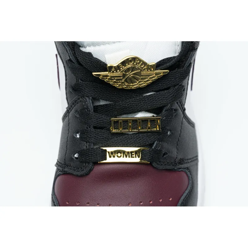 Bstsneaker- Air Jordan 1 Mid SE Black Dark Beetroot (W) CZ4385-016  