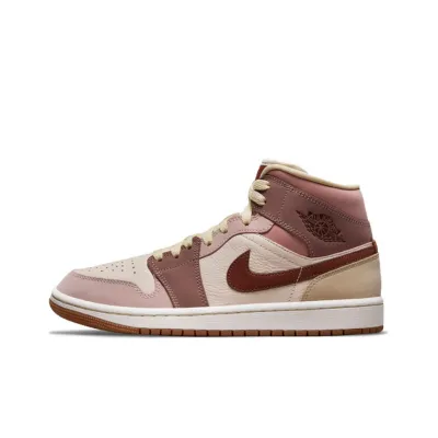 Bstsneaker- Air Jordan 1 Mid SE Dark Pony Smoky Mauve (W) DO7440-821  01