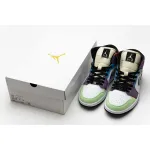 Bstsneaker- Air Jordan 1 Mid SE Multi-Color (W) CW1140-100 