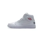 Bstsneaker- Air Jordan 1 Mid SE Nike Swoosh On Tour (2020) CW7589-100 