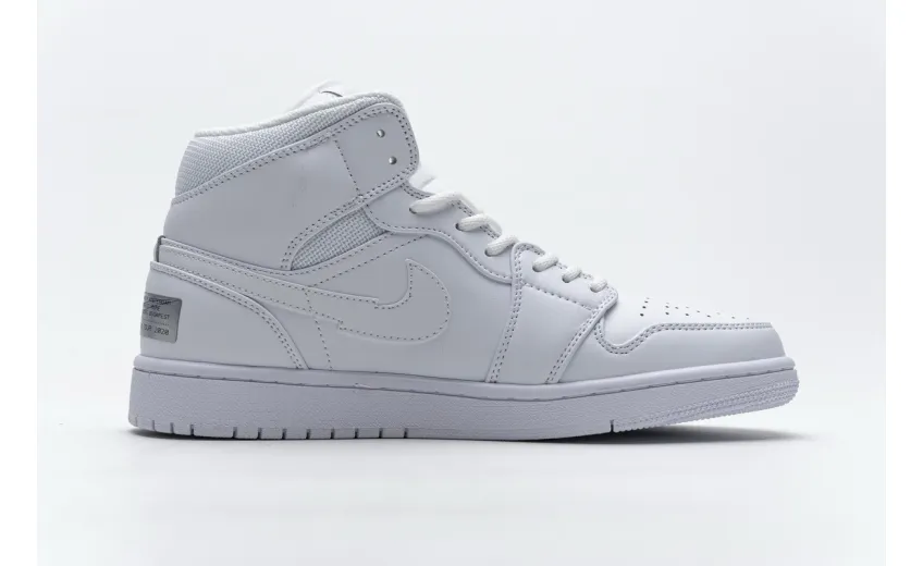 Bstsneaker- Air Jordan 1 Mid SE Nike Swoosh On Tour (2020) CW7589-100 