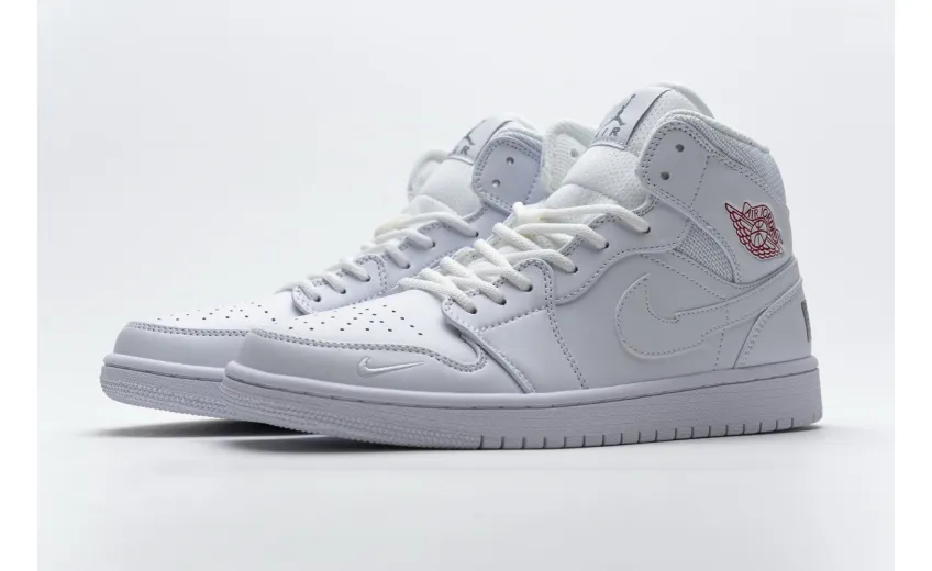 Bstsneaker- Air Jordan 1 Mid SE Nike Swoosh On Tour (2020) CW7589-100 