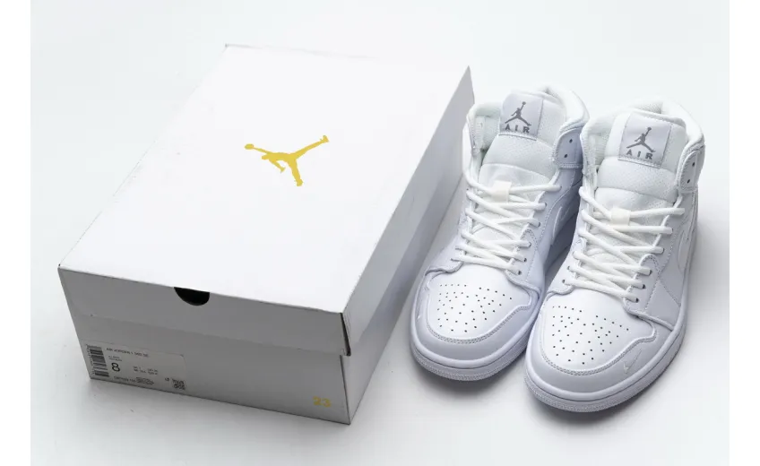 Bstsneaker- Air Jordan 1 Mid SE Nike Swoosh On Tour (2020) CW7589-100 