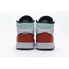 Bstsneaker- Air Jordan 1 Mid SE White Black Red Spruce (GS) BQ6931-100 
