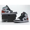 Bstsneaker- Air Jordan 1 Mid SE White Black Red Spruce (GS) BQ6931-100 