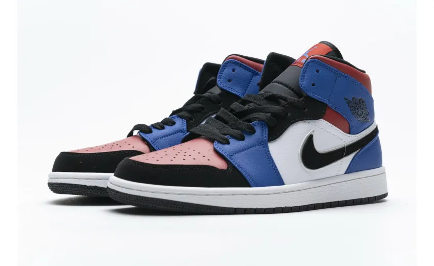 Bstsneaker- Air Jordan 1 Mid Top 3 554724-124  