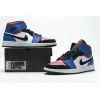 Bstsneaker- Air Jordan 1 Mid Top 3 554724-124  